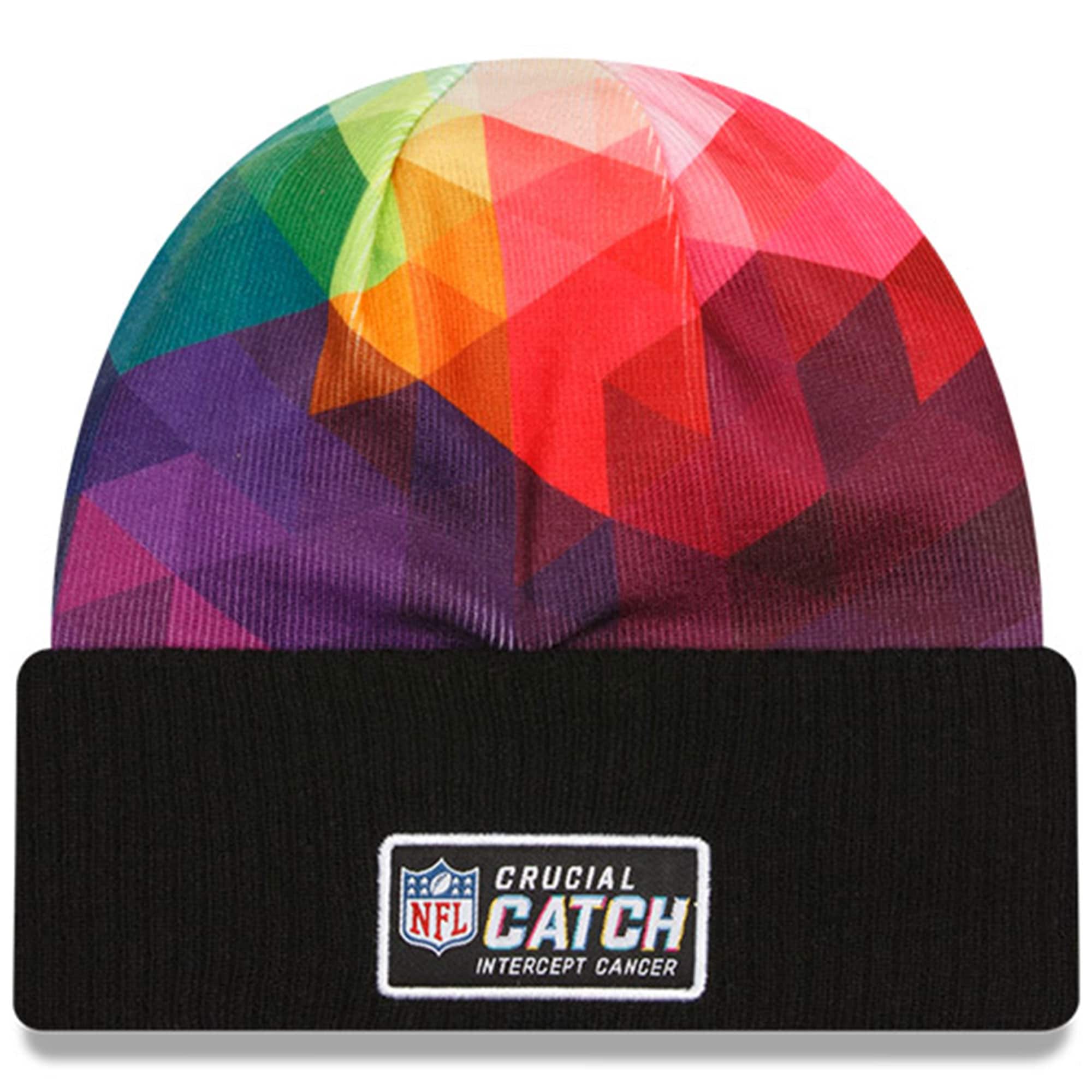 Green Bay Packers Youth Black 2023 Crucial Catch Cuffed Knit Hat