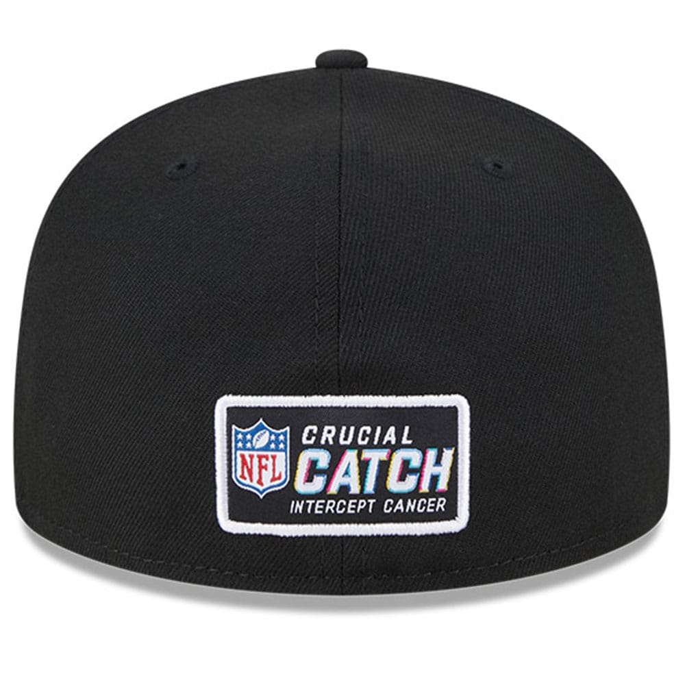 Minnesota Vikings Men's   Black 2023  Crucial Catch 59FIFTY Fitted Hat