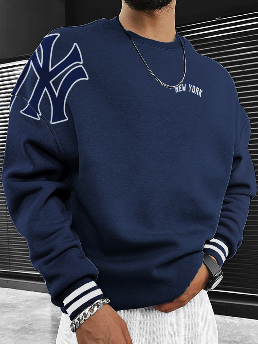 New York Yankees Fashion Men's Crewneck Sweatshirt
