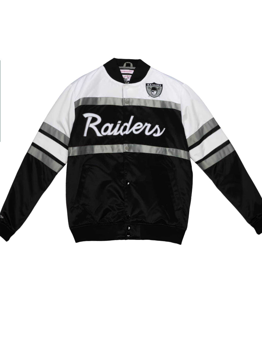 Las Vegas Raiders Special Script Heavyweight Satin Jacket