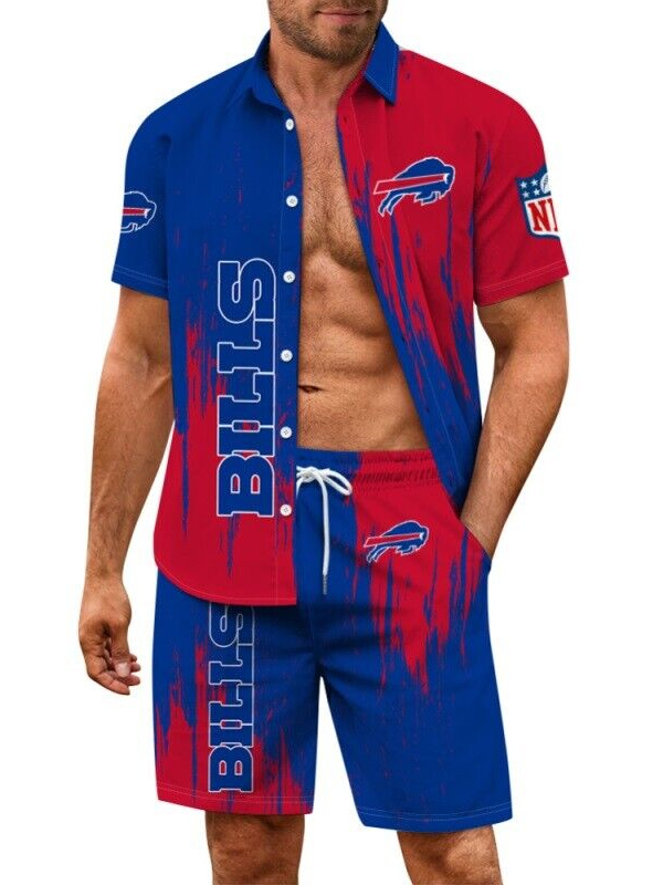 Buffalo Bills Limited Edition Hawaiian Shirt And Shorts Two-Piece Suits