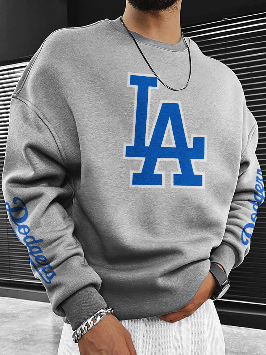 Los Angeles Dodgers Fashion Men's Crewneck Sweatshirt