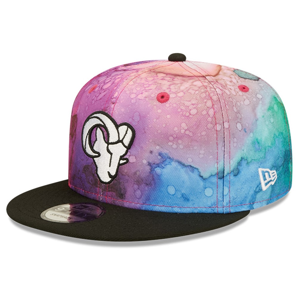 Los Angeles Rams Men's  Pink/Black 2022  Crucial Catch 9FIFTY Snapback Hat