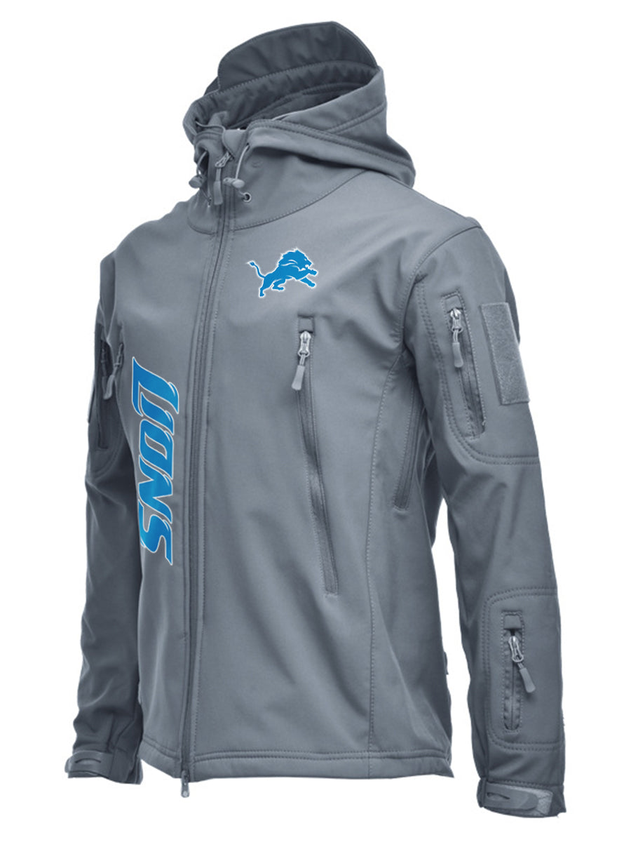 Detroit Lions Waterproof Warm Climbing Jacket
