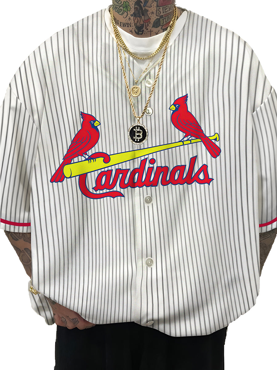 St. Louis Cardinals MLB Men's Fashion Short Sleeve Jersey