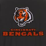 CINCINNATI BENGALS JH DESIGN WOOL REVERSIBLE FULL-SNAP JACKET – BLACK