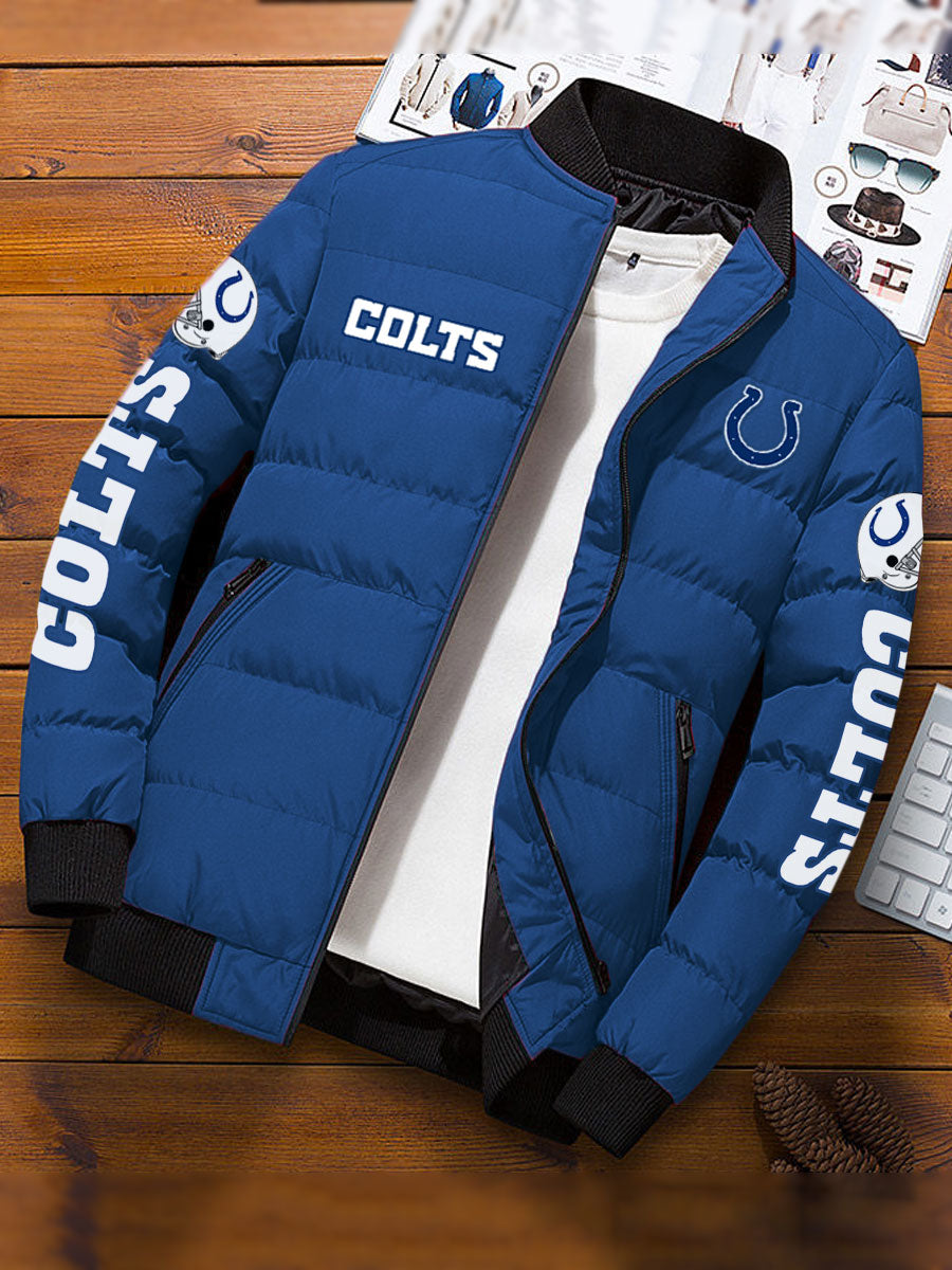 Indianapolis Colts Winter Comfortable Warm Padded Jacket