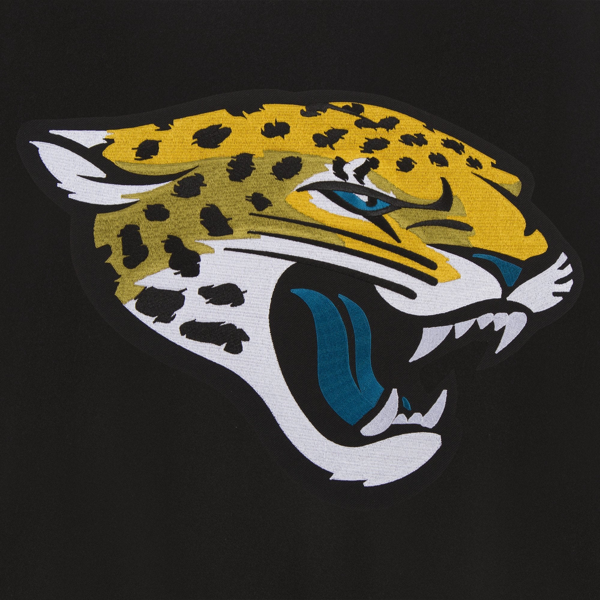 JACKSONVILLE JAGUARS REVERSIBLE WOOL JACKET - BLACK