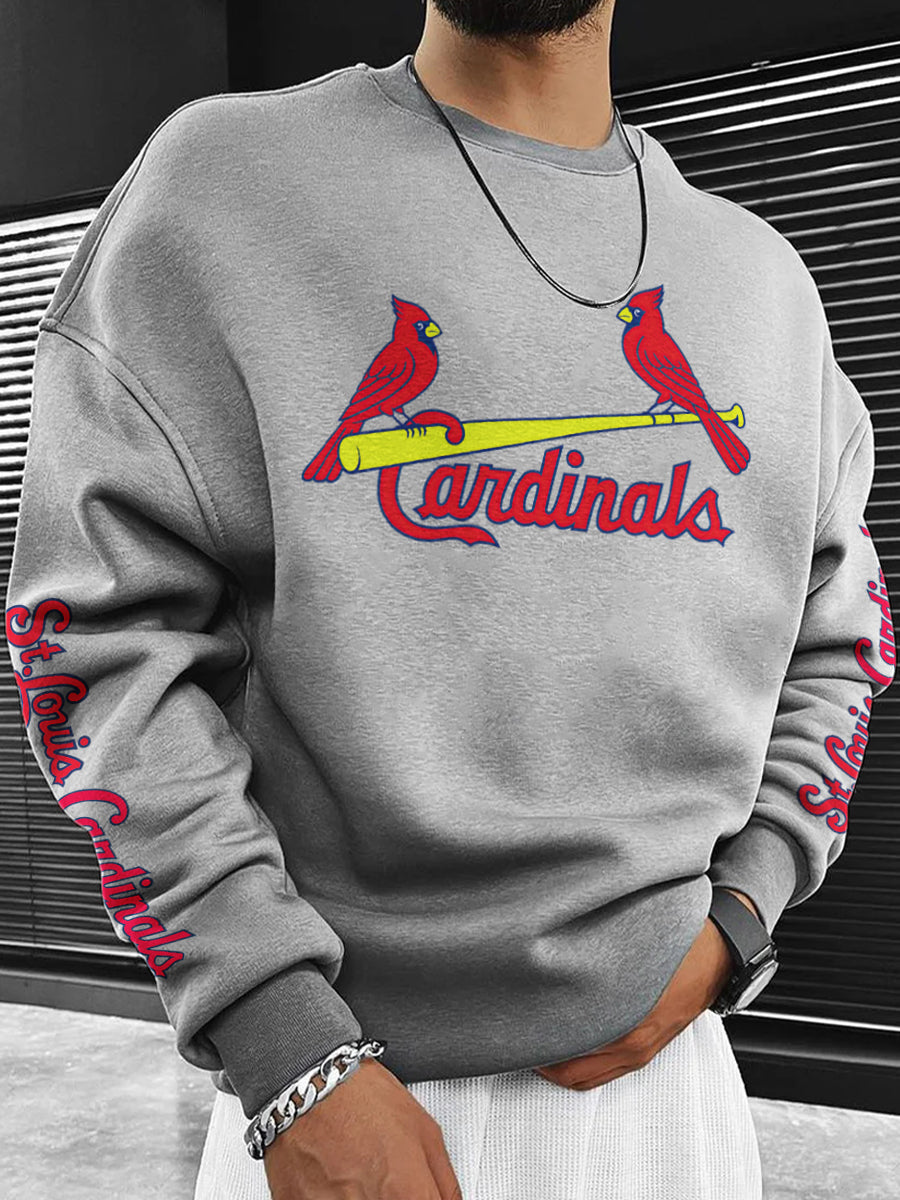 St. Louis Cardinals Fashion Men's Crewneck Sweatshirt