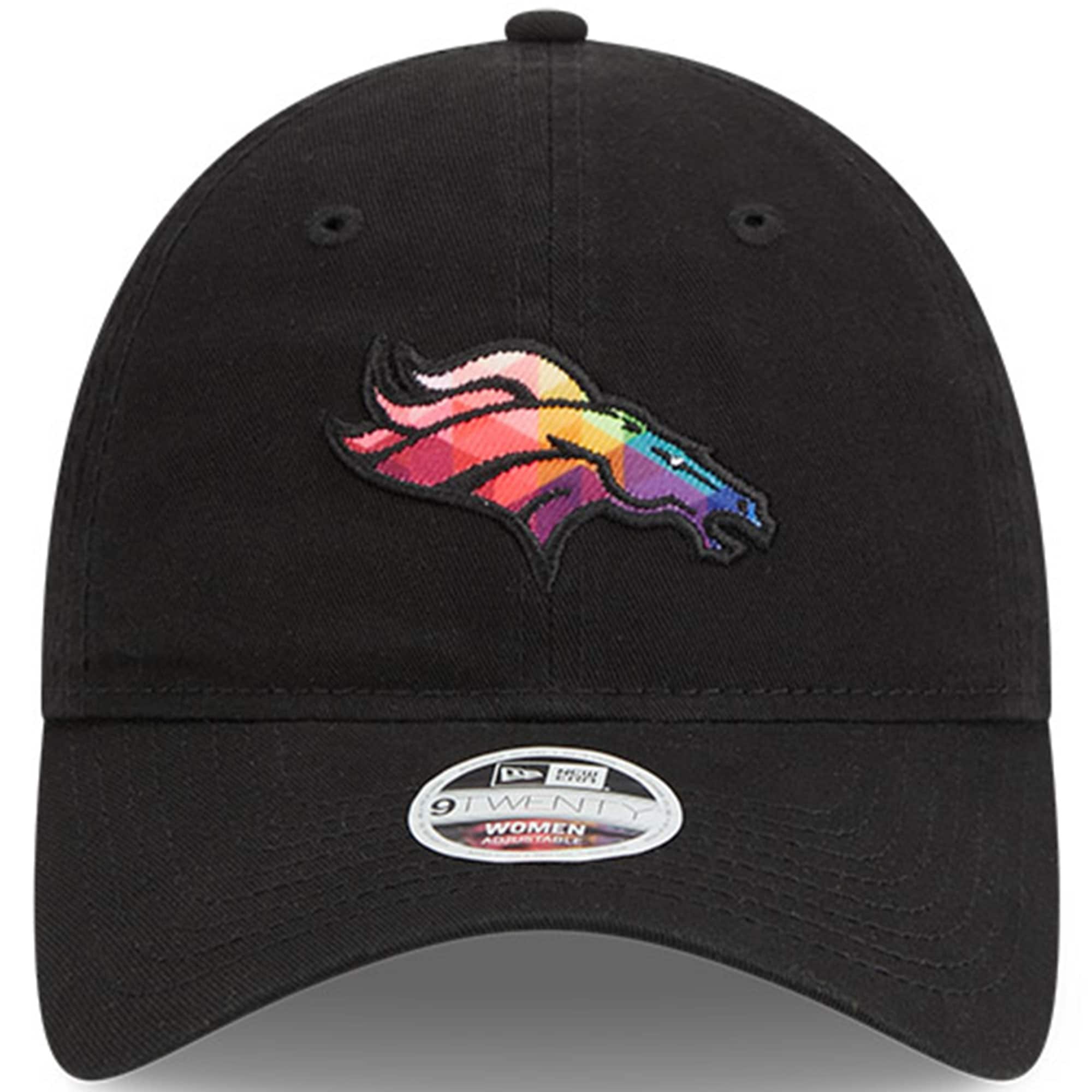 Denver Broncos Women's   Black 2023  Crucial Catch 9TWENTY Adjustable Hat