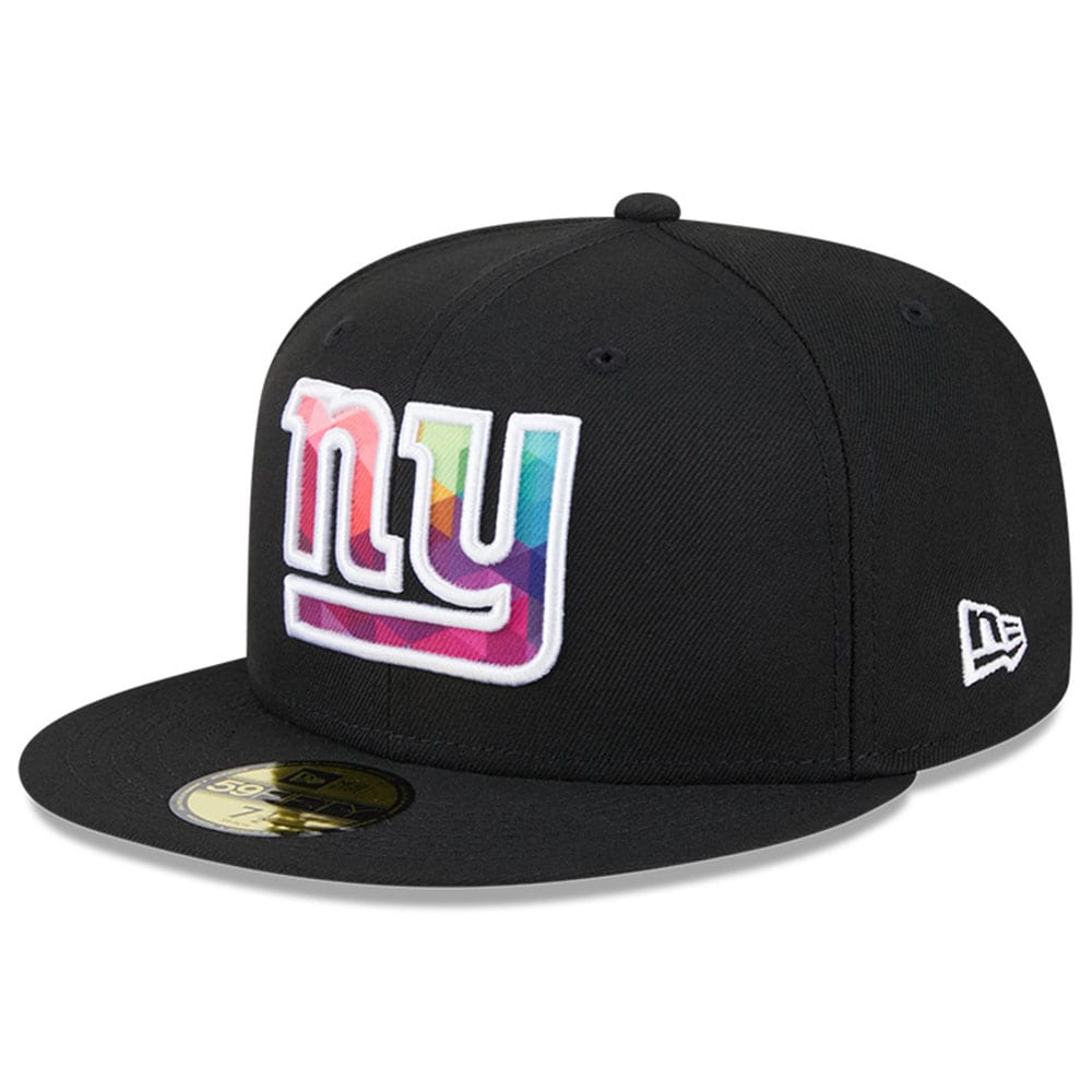 New York Giants Men's   Black 2023  Crucial Catch 59FIFTY Fitted Hat