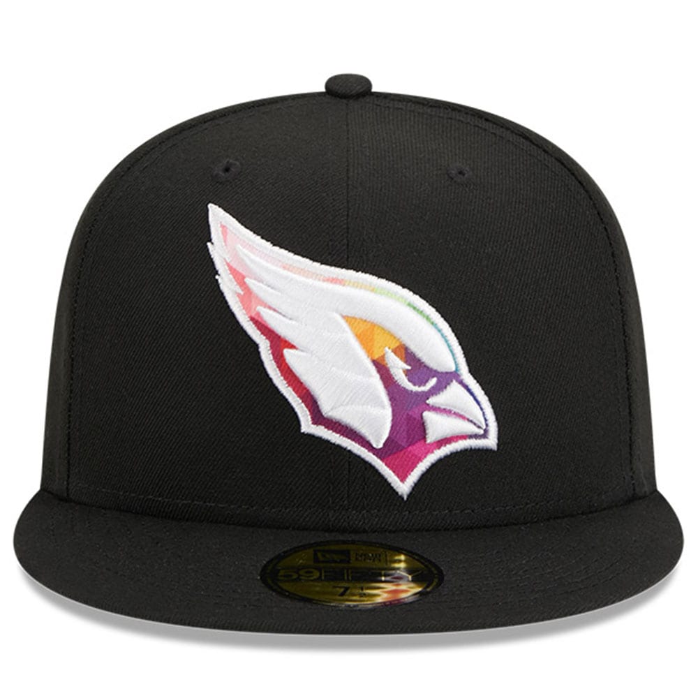 Arizona Cardinals Men's Black 2023 Crucial Catch 59FIFTY Fitted Hat