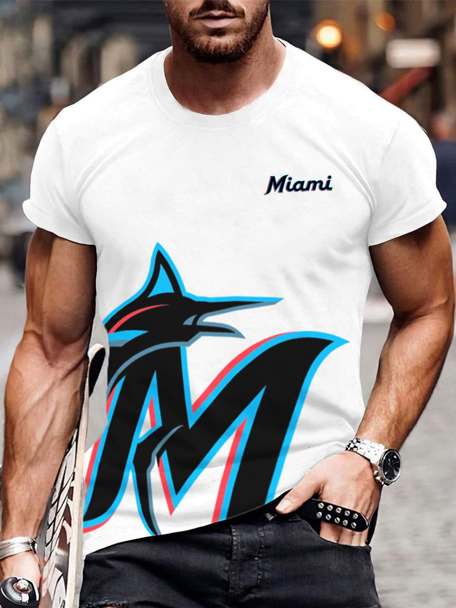 Miami Marlins MLB Men T-shirts