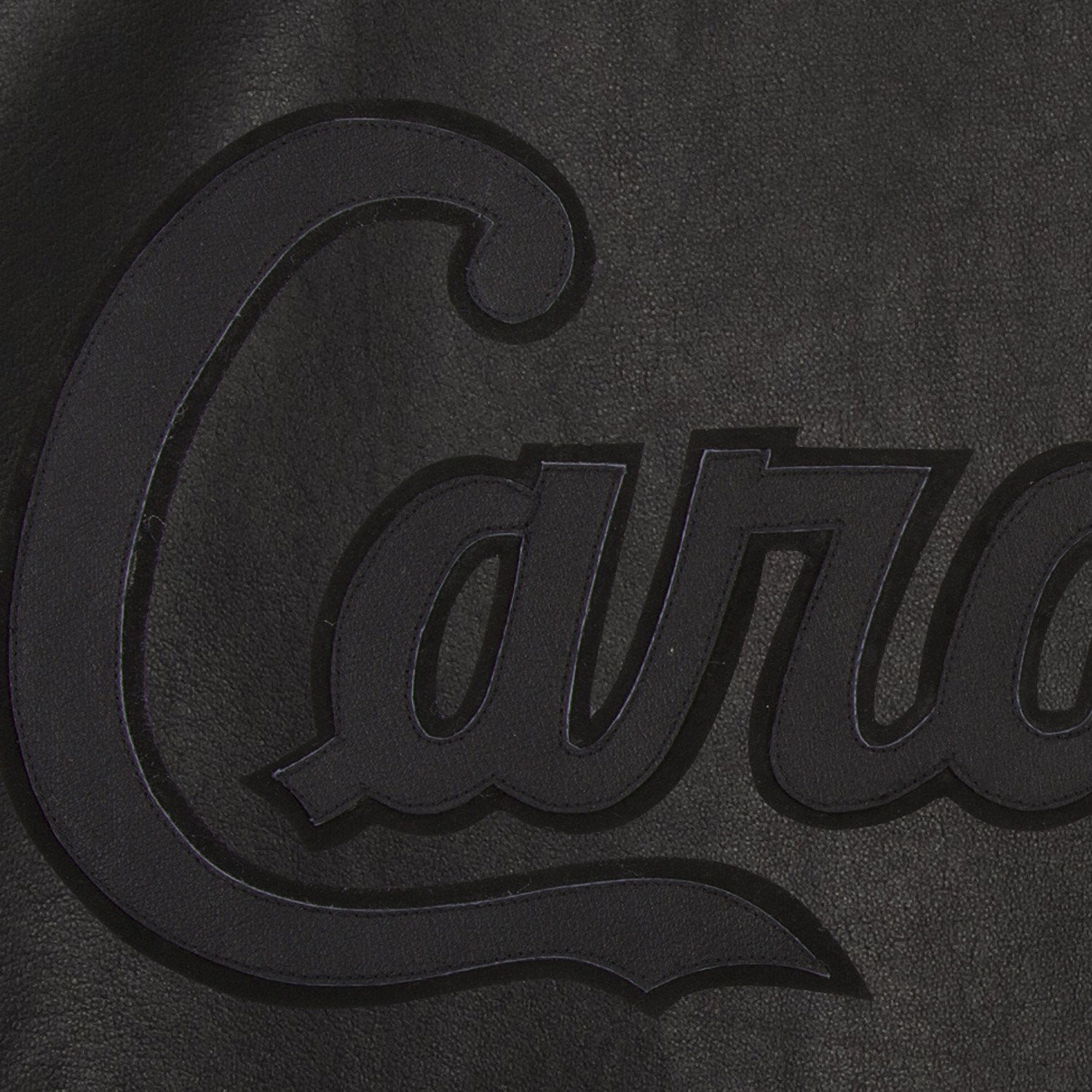 ST. LOUIS CARDINALS FULL LEATHER JACKET - BLACK/BLACK