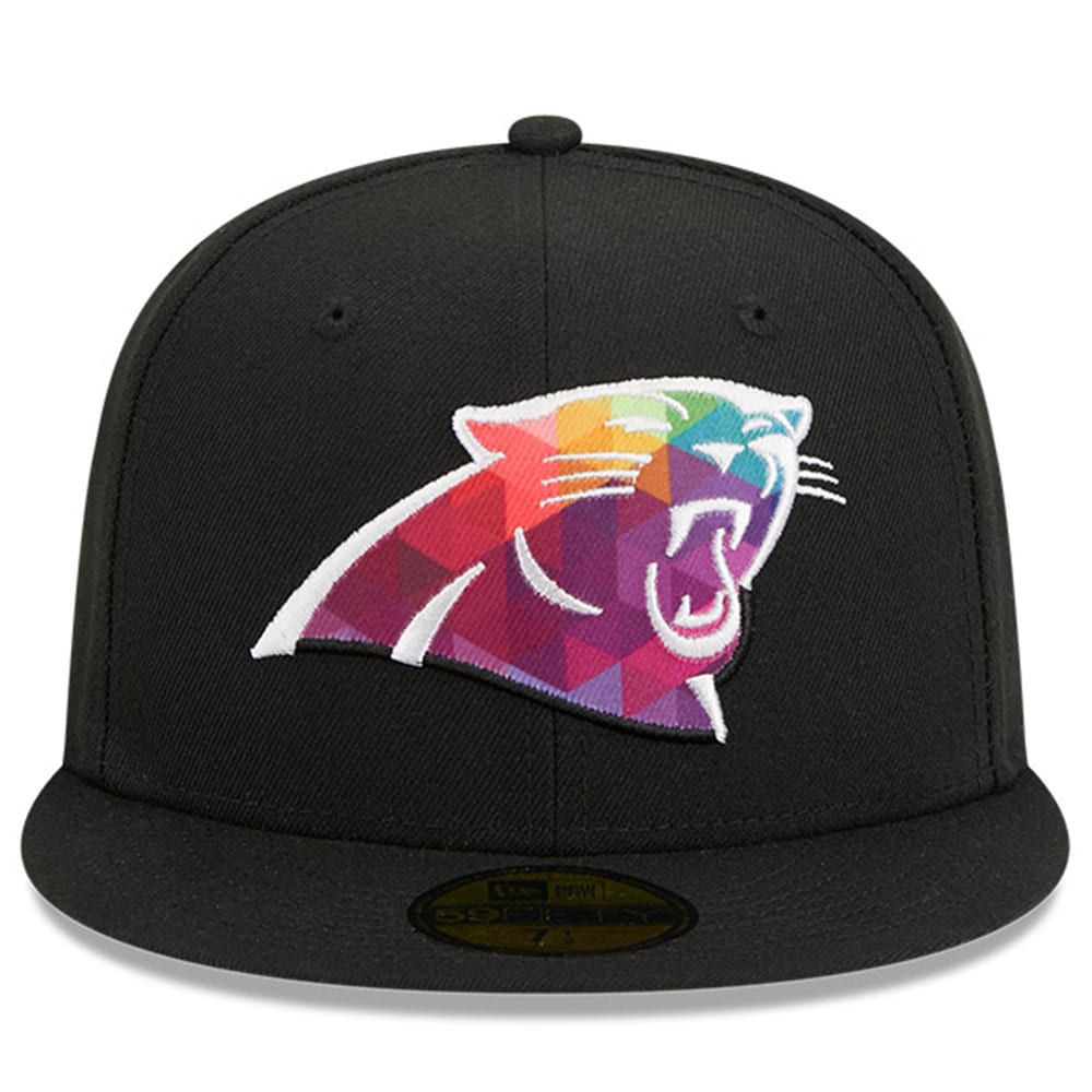 Carolina Panthers Men's Black 2023 Crucial Catch 59FIFTY Fitted Hat