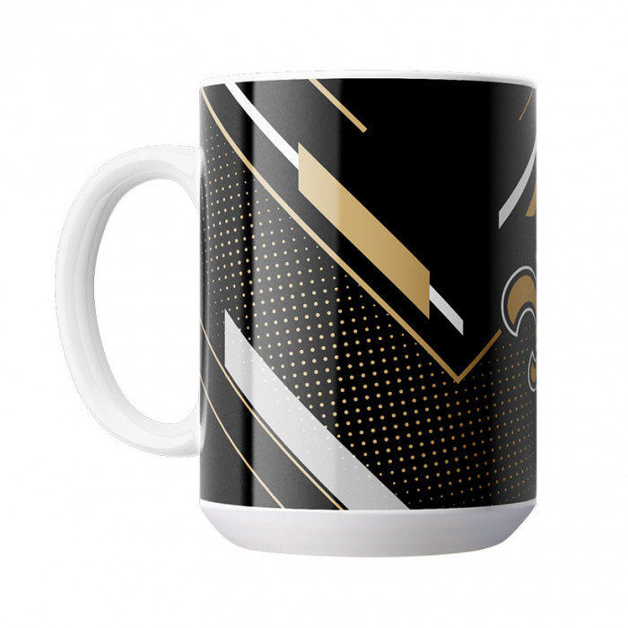 New Orleans Saints Diagonal Jumbo Mug 450 ml