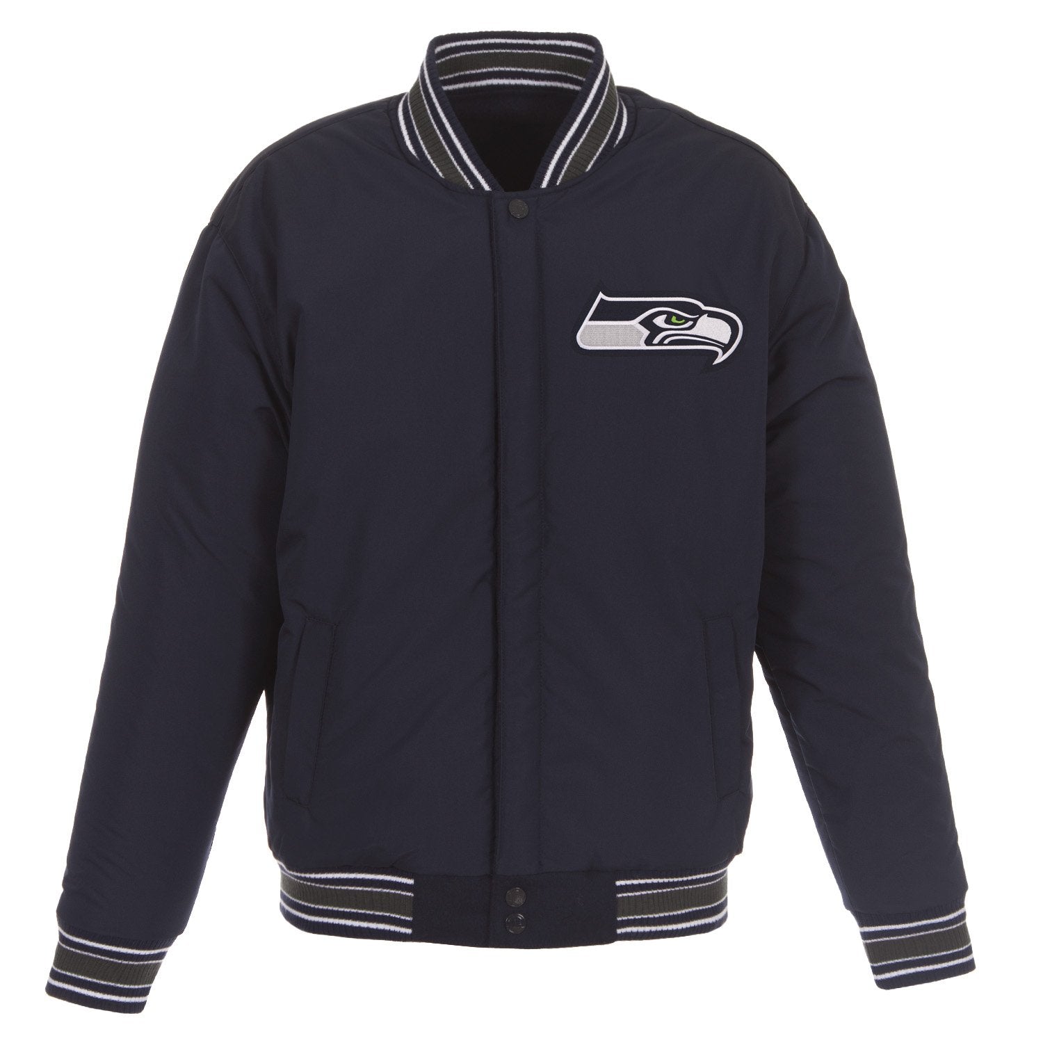 Seattle Seahawks Reversible Wool Jacket