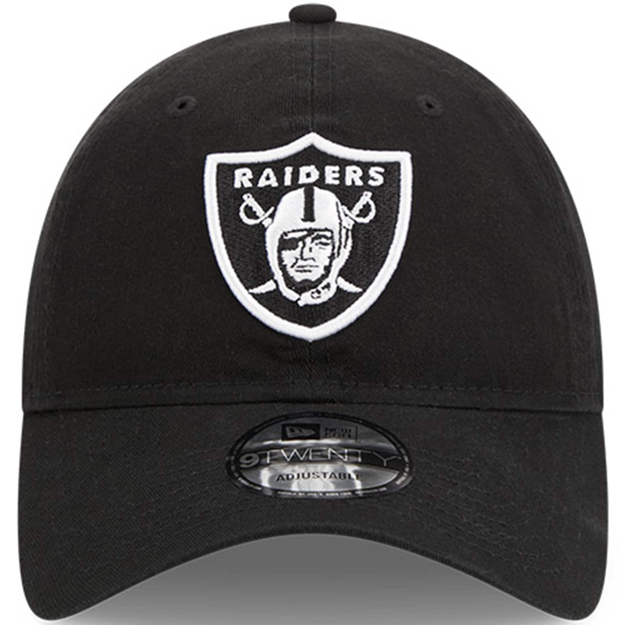 Las Vegas Raiders Men's Black 2023 Crucial Catch 9TWENTY Adjustable Hat