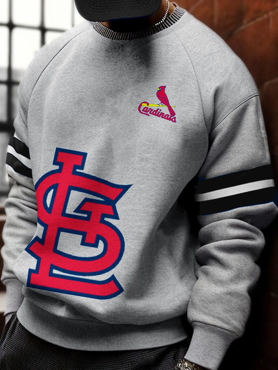 St. Louis Cardinals MLB Men's Oversize Crewneck Sweatshirt