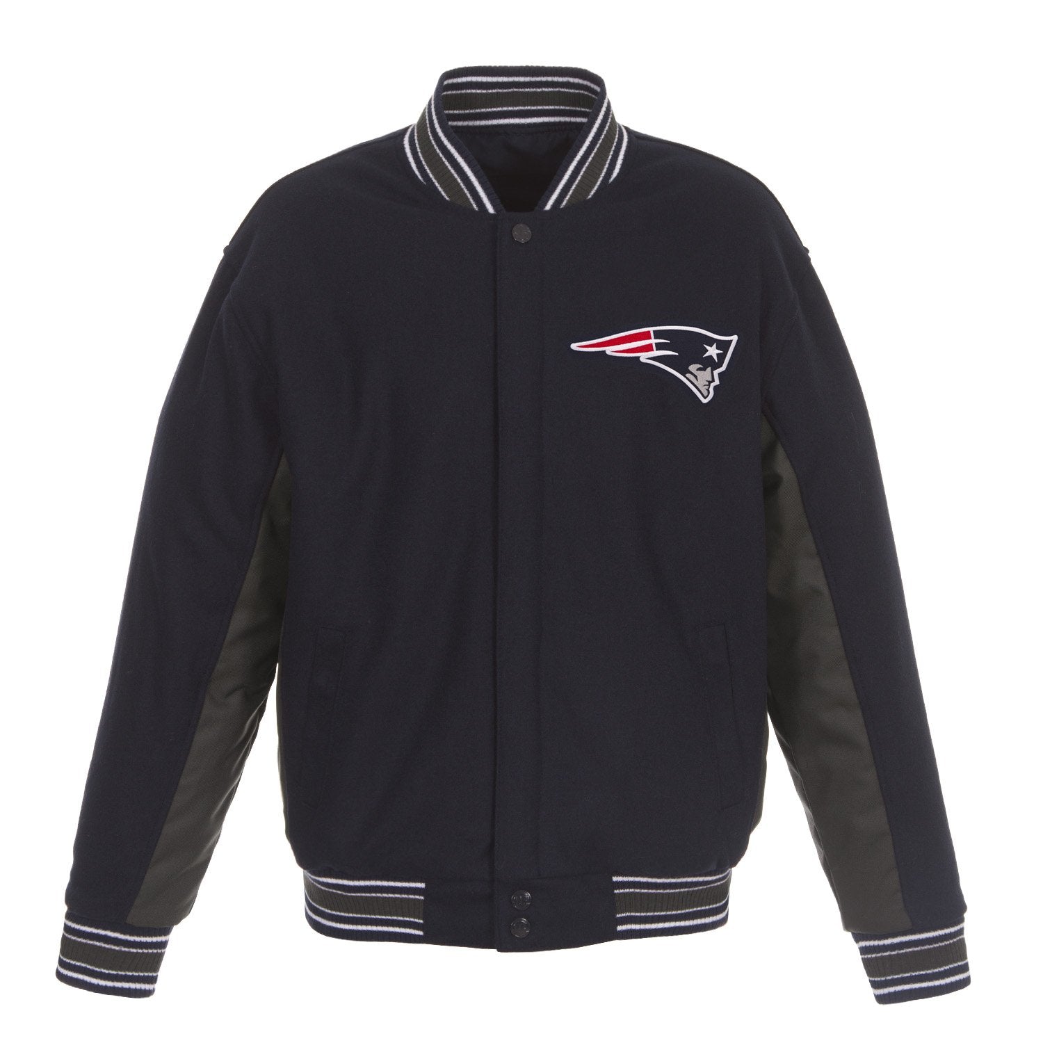 New England Patriots Reversible Wool Jacket