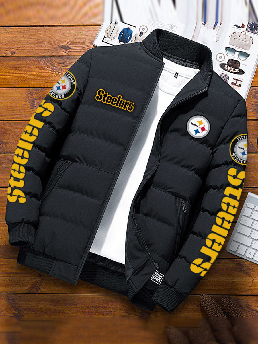 Pittsburgh Steelers Winter Comfortable Warm Padded Jacket