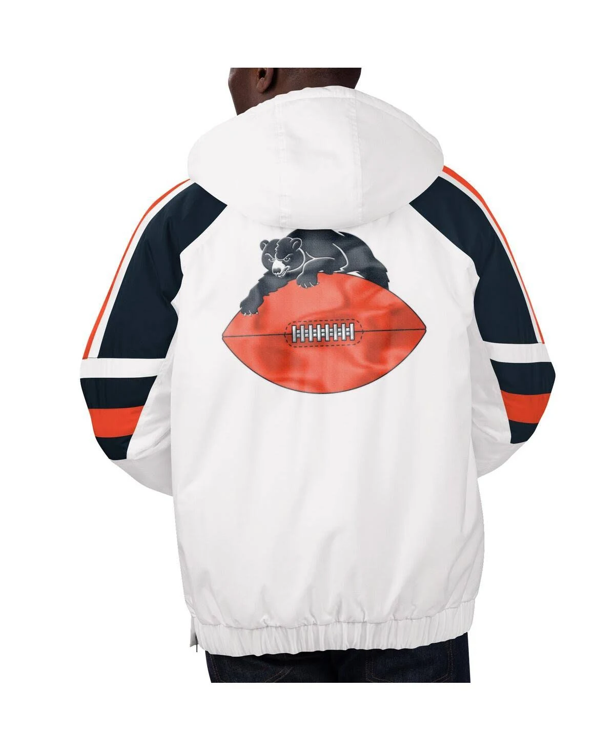 Chicago Bears Half-Snap Hoodie Jacket