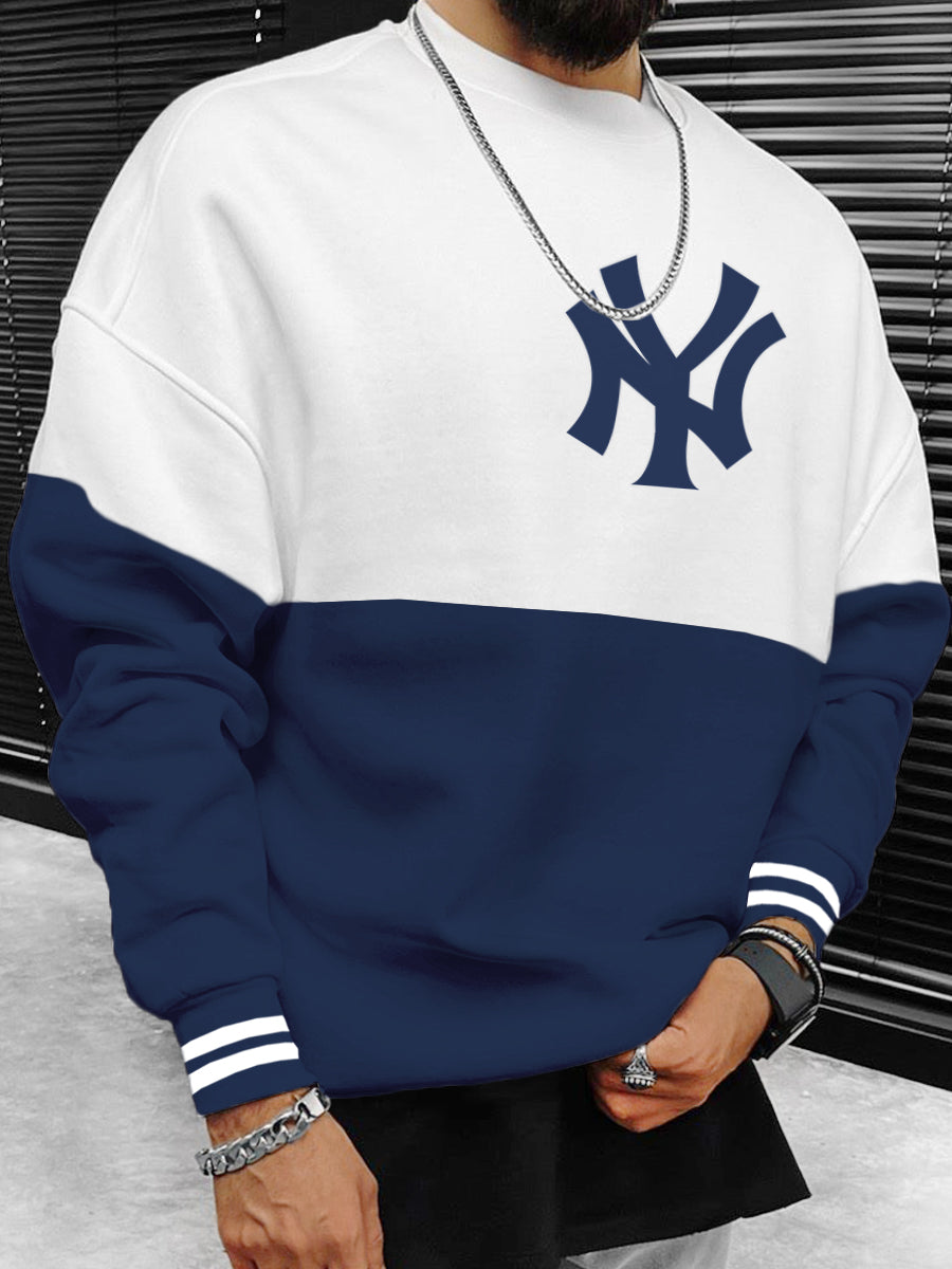 New York Yankees MLB Men's Oversize Crewneck Sweatshirt