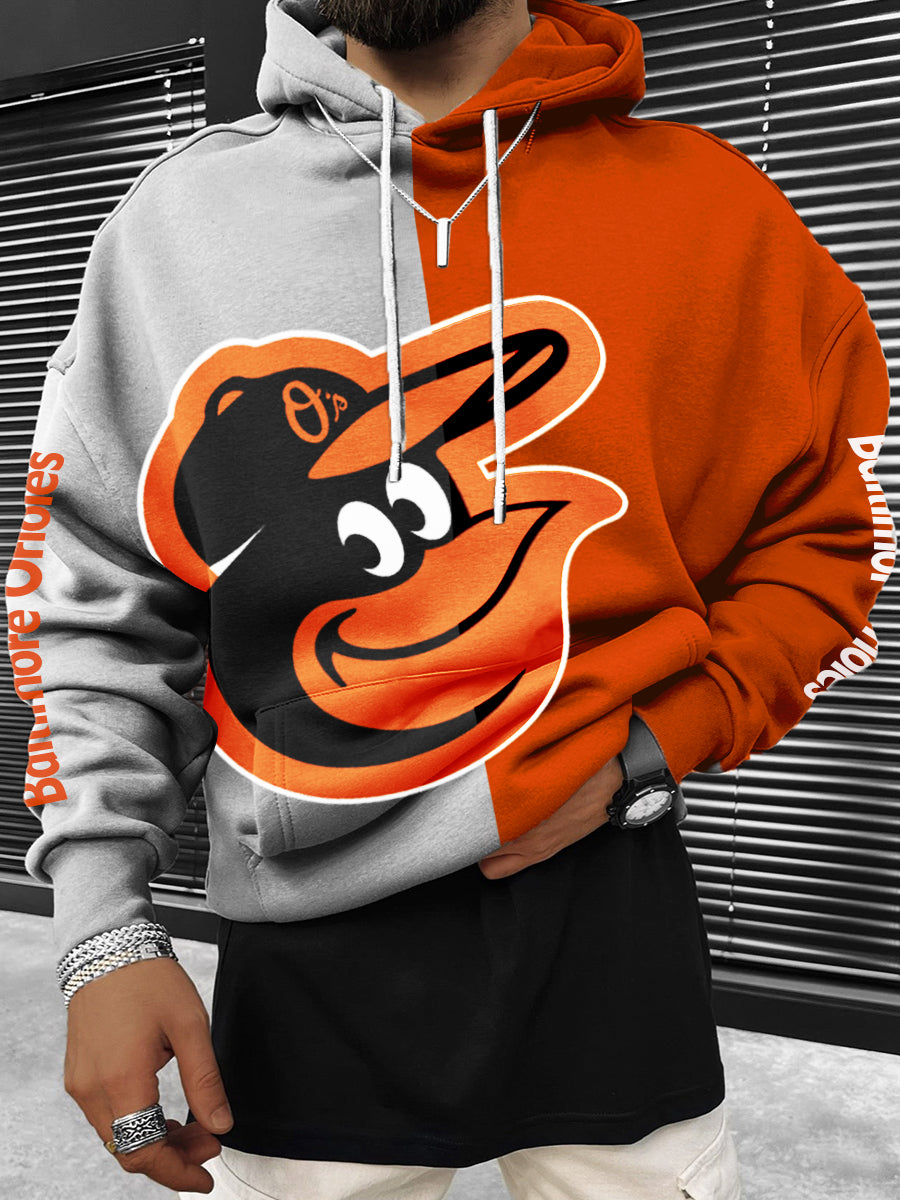 Baltimore Orioles MLB Men's Crewneck Hooded