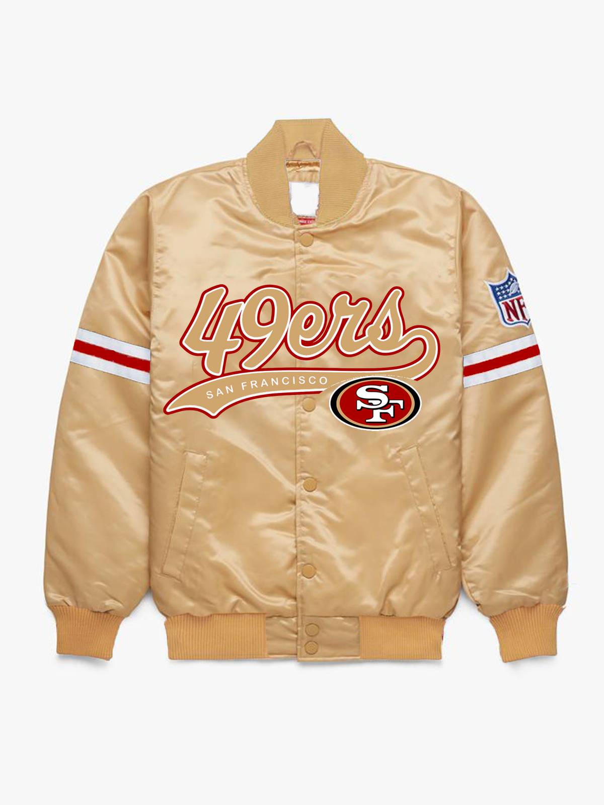 San Francisco 49ers HOMAGE Starter Gridiron Jacket