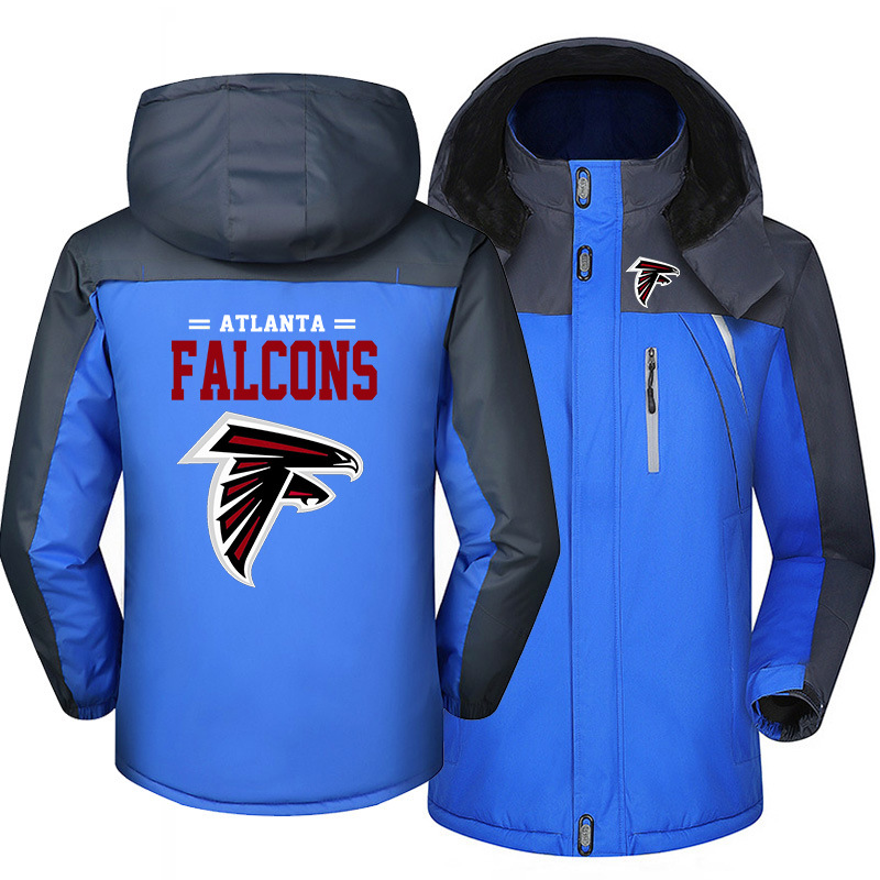 Atlanta Falcons Warm Hoodie Fleece Coat Winter Jacket Coat Ski Suit