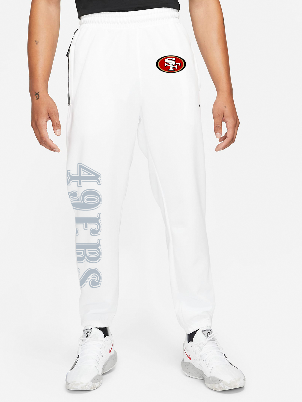 San Francisco 49ers Football White Pants