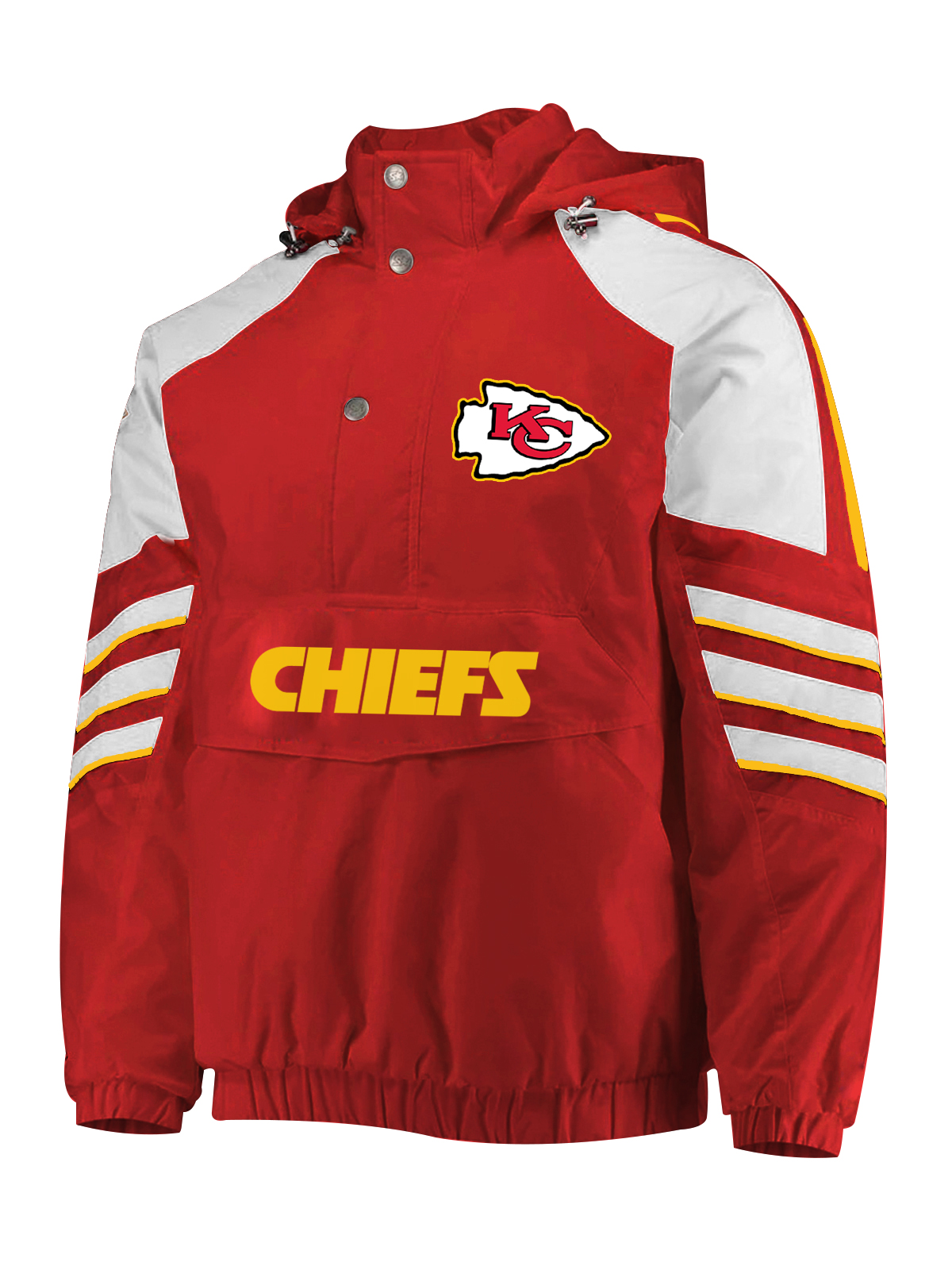 Kansas City Chiefs Half-Snap Hoodie Jacket