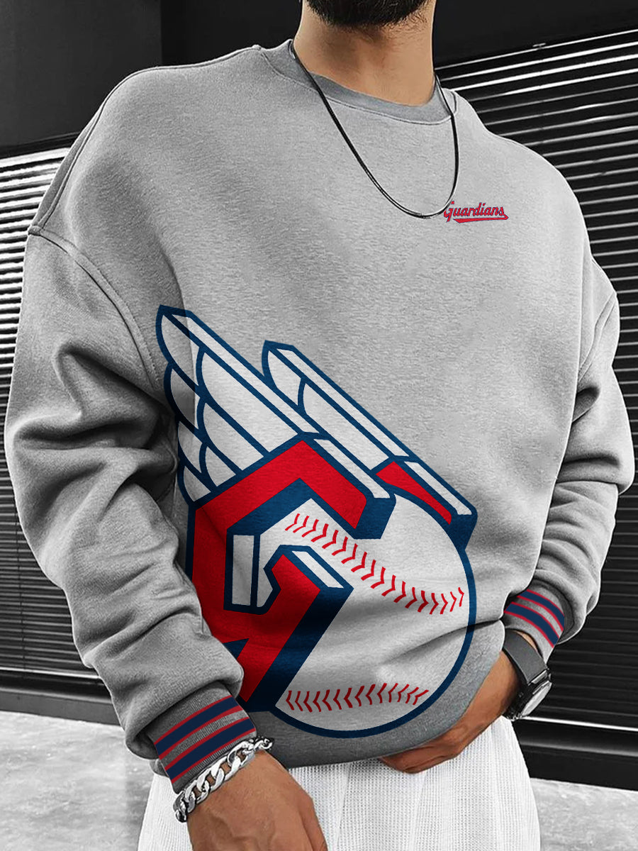 Cleveland Guardians Fashion Men's Crewneck Sweatshirt