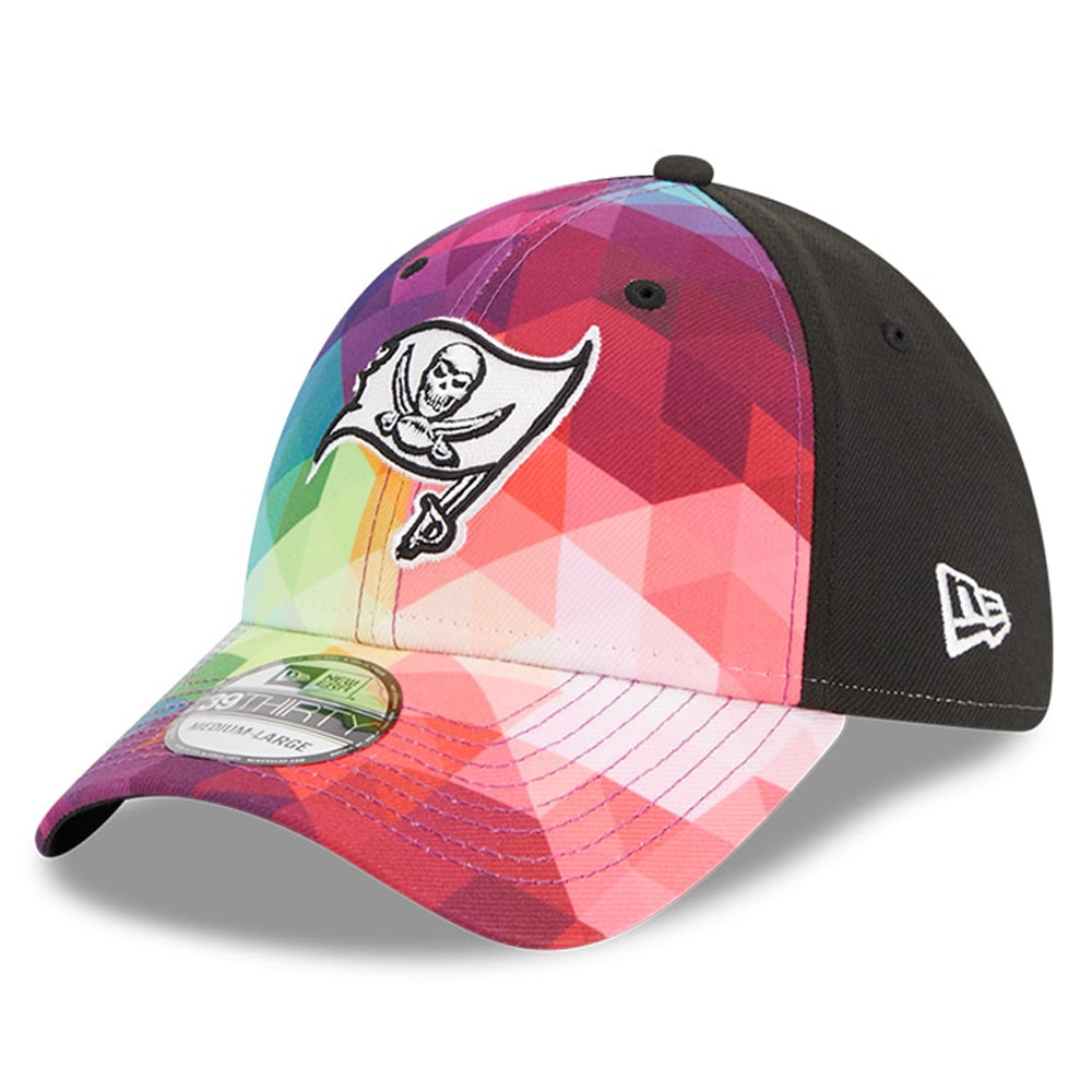 Tampa Bay Buccaneers Men's Pink 2023 Crucial Catch 39THIRTY Flex Hat