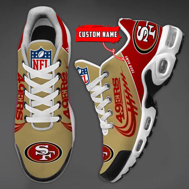 San Francisco 49ers Philadelphia Eagles -Custom Name-TN Shoes And Baseball Jersey Shirt PHIrfect Gift-DS001