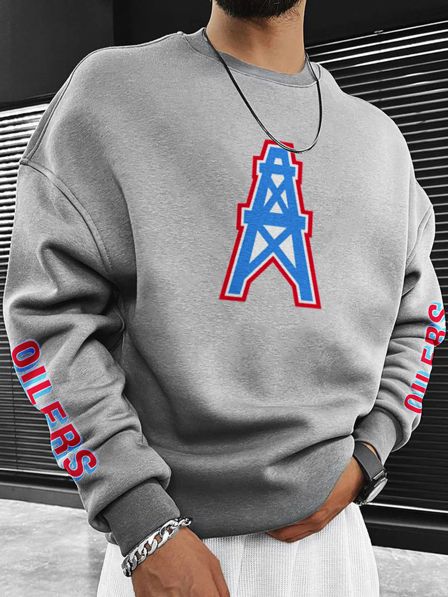 Houston Oilers NFL Men's Crewneck Sweatshirt