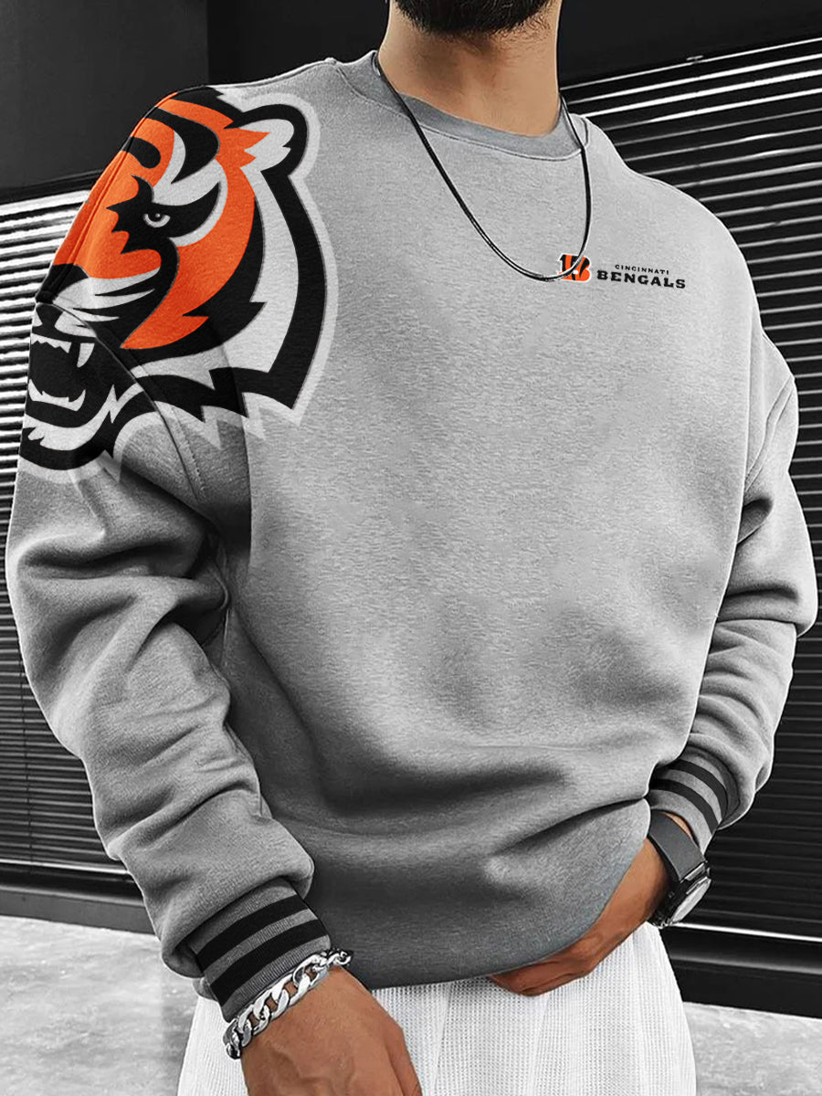 Chicago Bears Printed Unisex Casual Sweatshirt