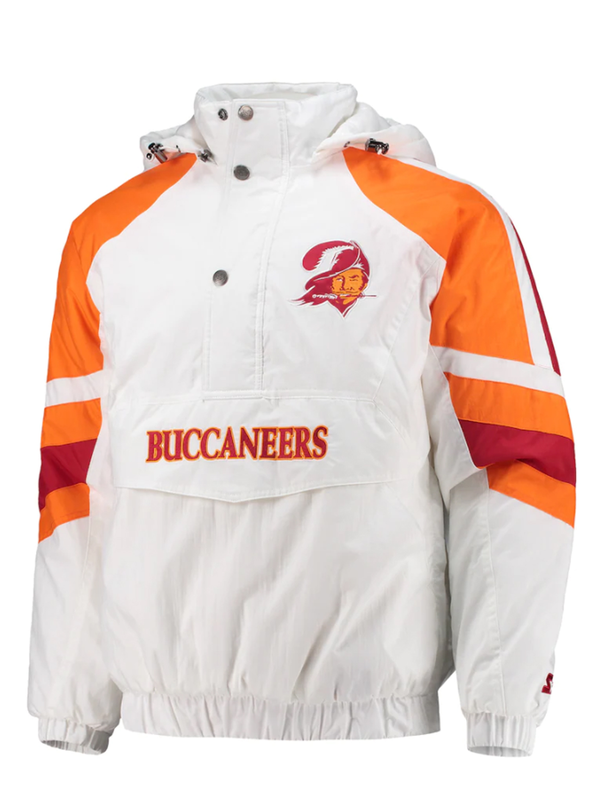 Tampa Bay Buccaneers Half-Snap Hoodie Jacket