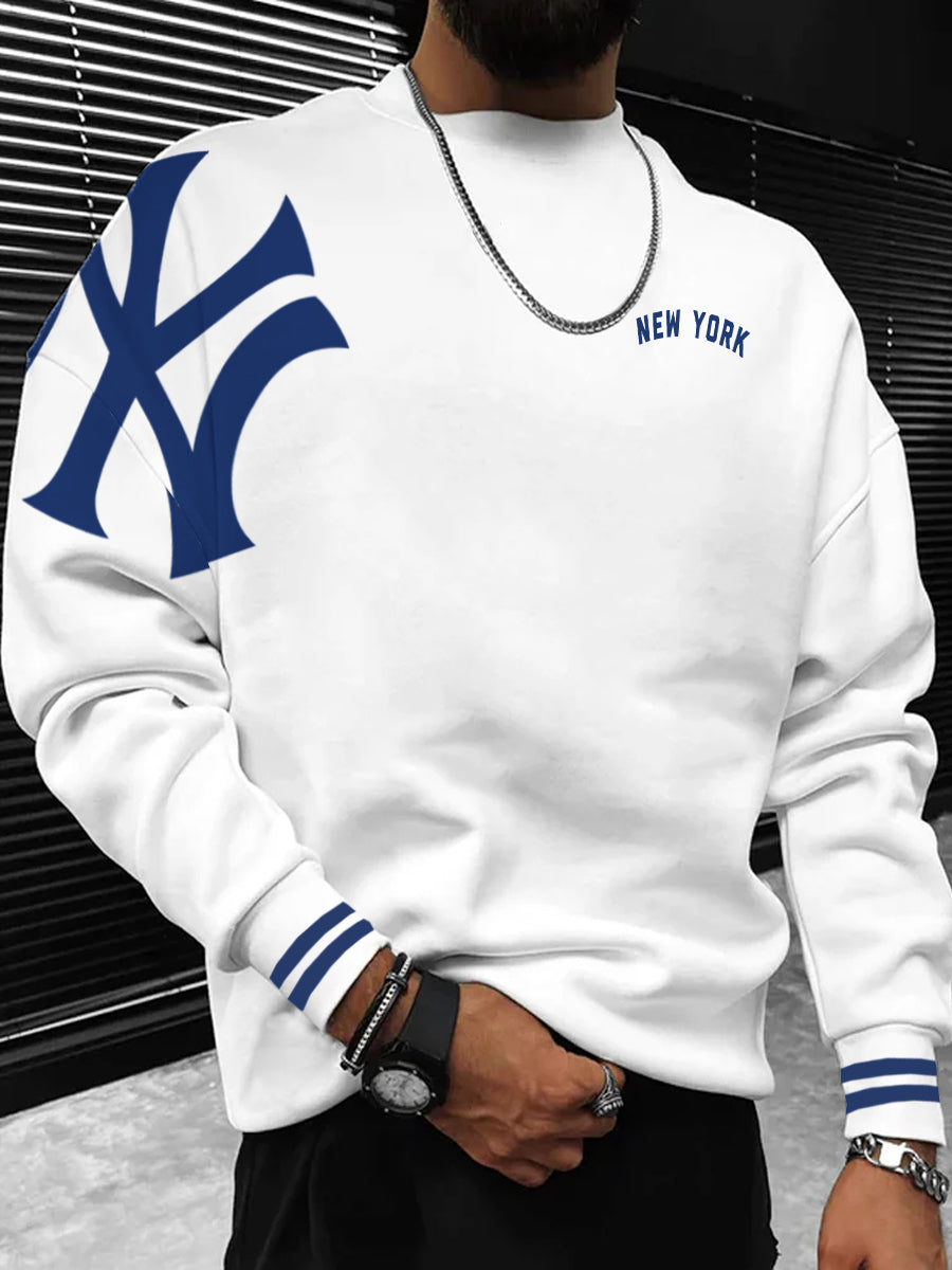New York Yankees Fashion Men's Crewneck Sweatshirt