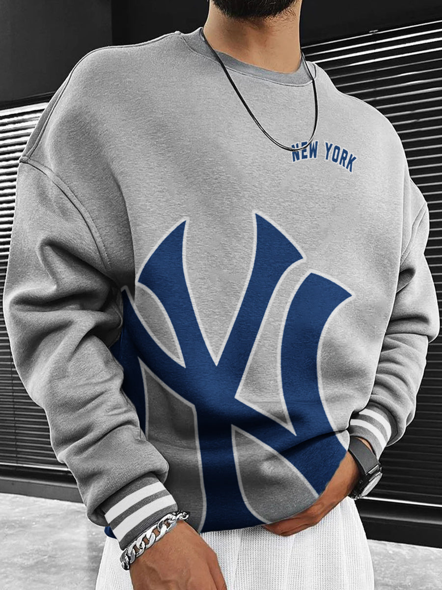 New York Yankees Fashion Men's Crewneck Sweatshirt