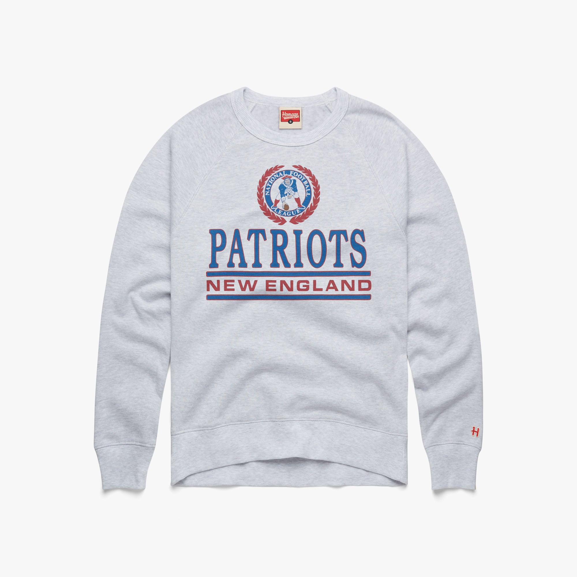 New England Patriots NE Crest Crewneck