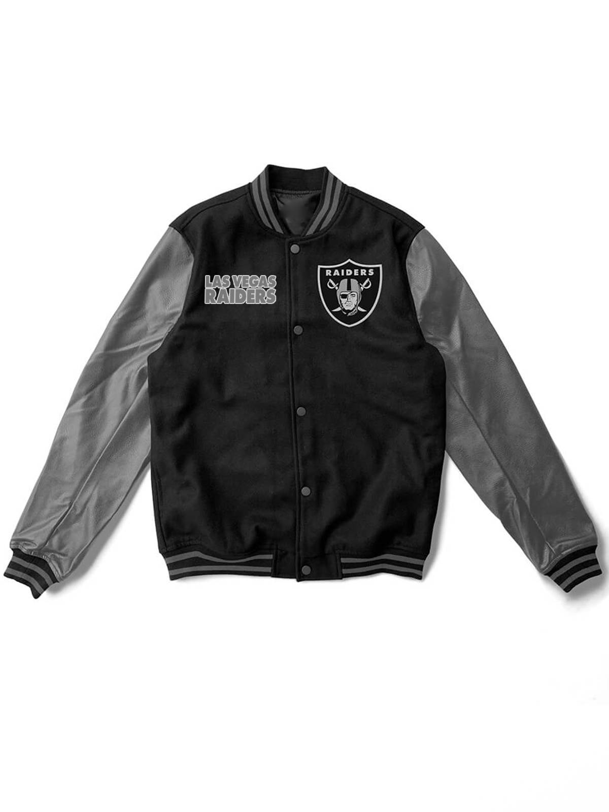 Las Vegas Raiders Fashion Varsity Bomber Jacket