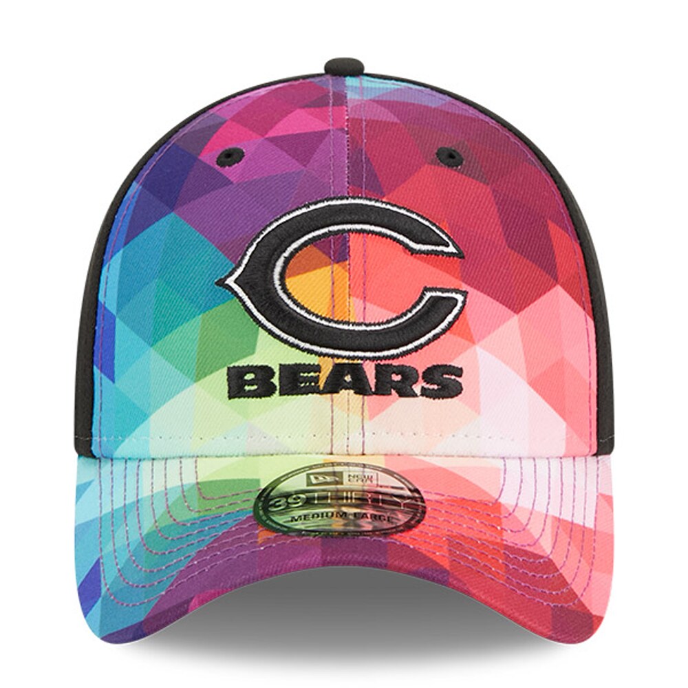 Chicago Bears Men's Pink 2023 Crucial Catch 39THIRTY Flex Hat