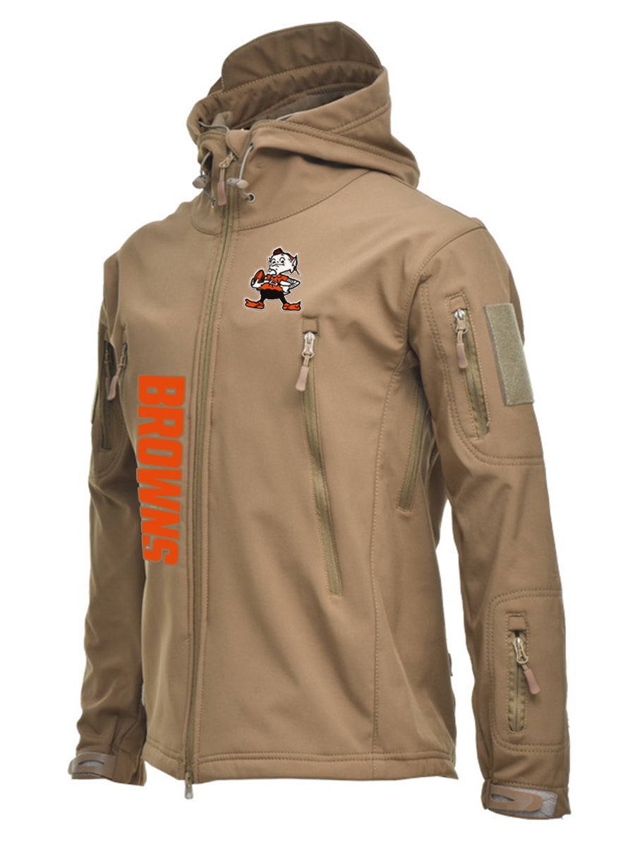 Cleveland Browns Waterproof Warm Climbing Jacket