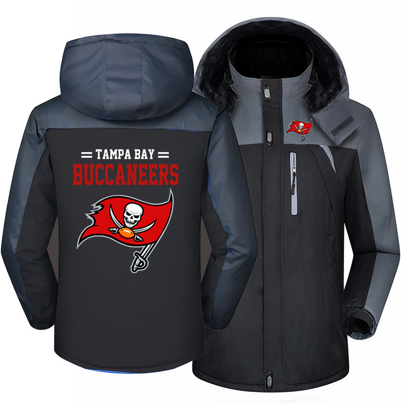 Tampa Bay Buccaneers Warm Hoodie Fleece Coat Winter Jacket Coat Ski Suit