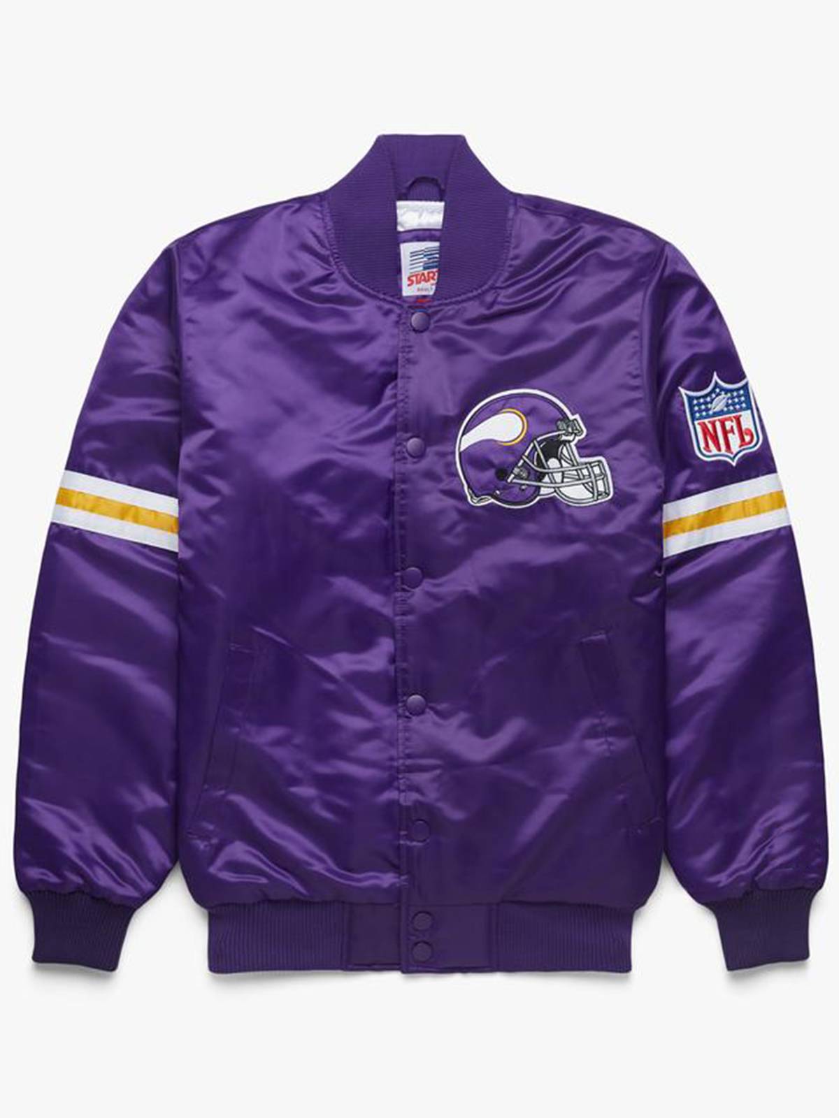 Minnesota Vikings Fashion Printed Varsity Jacket