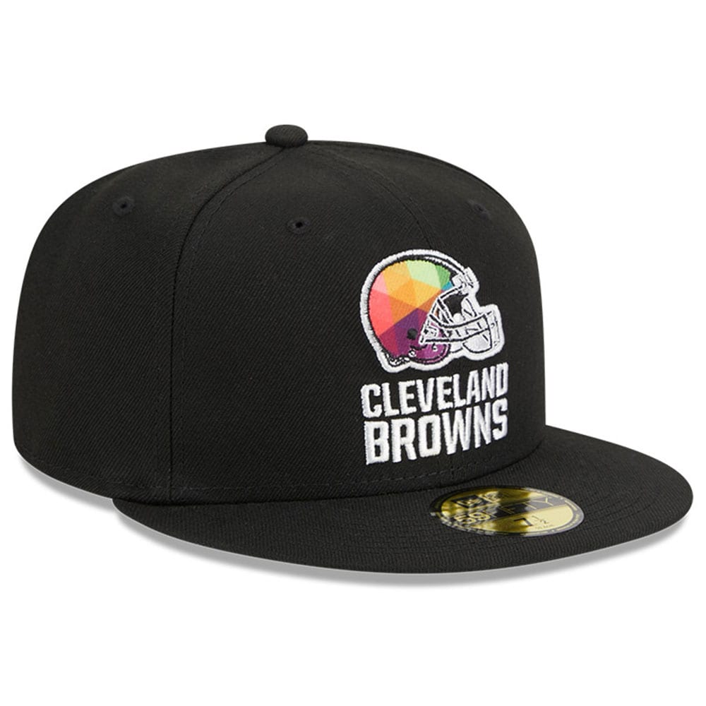 Cleveland Browns Men's   Black 2023  Crucial Catch 59FIFTY Fitted Hat