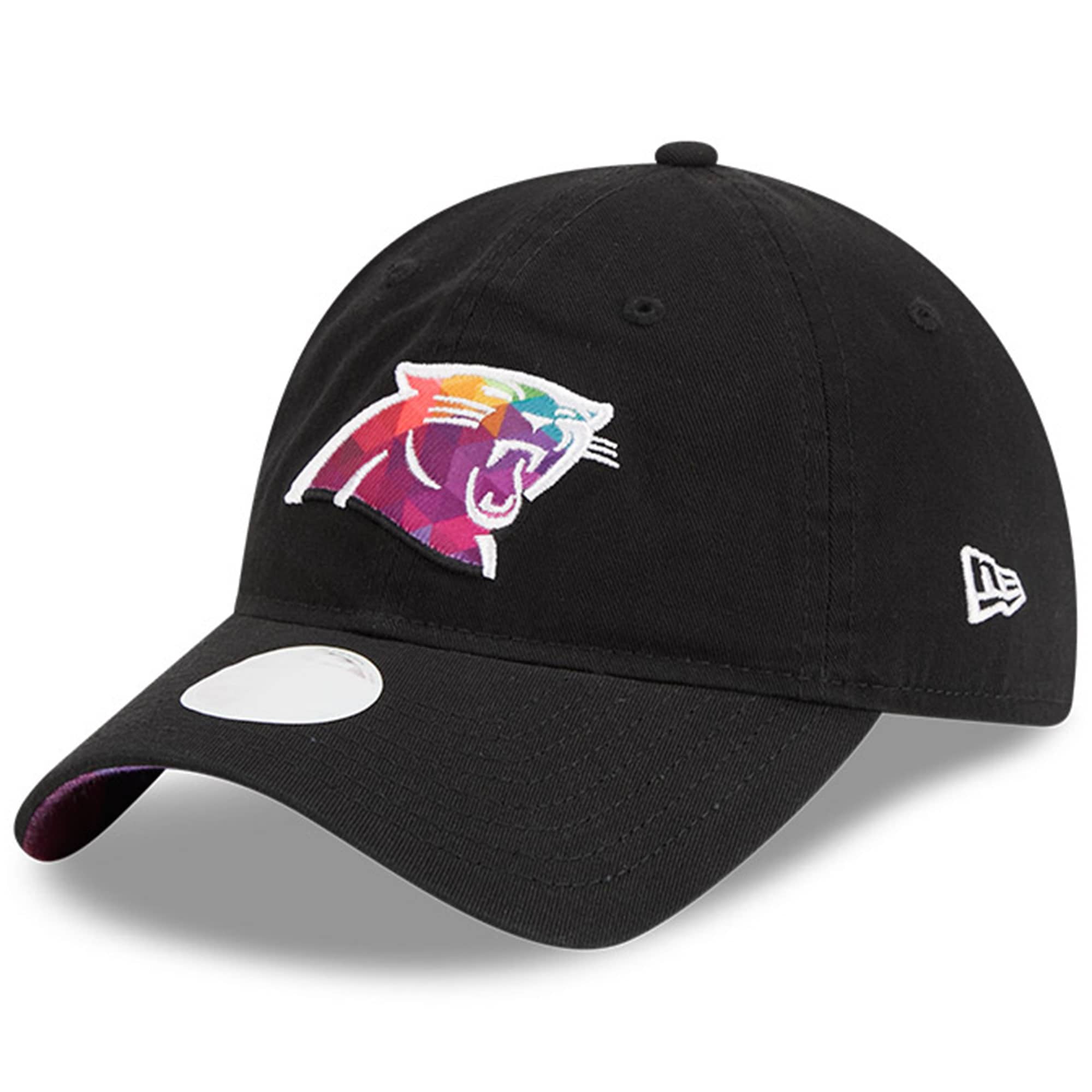 Carolina Panthers Women's   Black 2023  Crucial Catch 9TWENTY Adjustable Hat