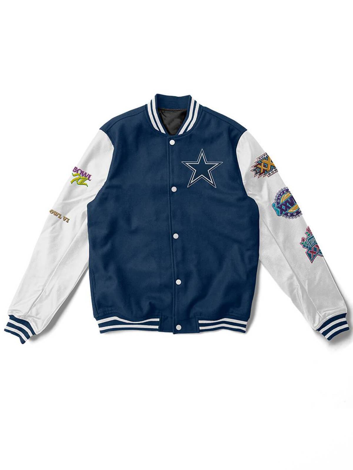 Dallas Cowboys Fashion Varsity Bomber Jacket