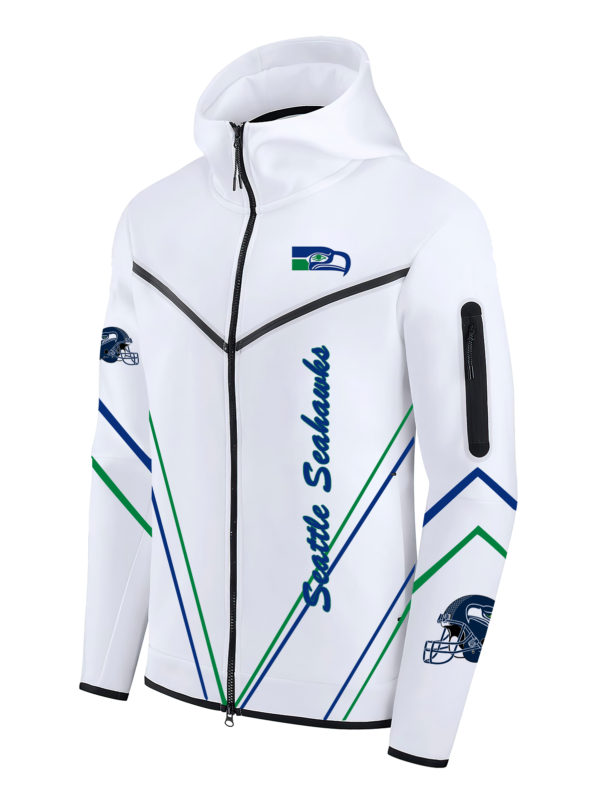 Seattle Seahawks Diamond Full-Zip Jacket